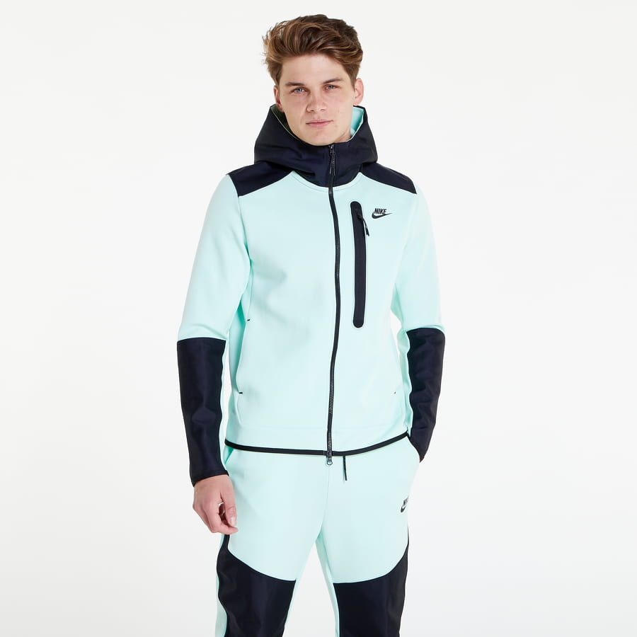 Sweatshirt Nike Sportswear Tech Fleece Full Zip Top Turkos | DR6165-379, 0