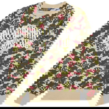 Sweatshirt BILLIONAIRE BOYS CLUB Duck Camo Crew Sweat "Multi Camo" Flerfärgad | B23450-MLT, 0