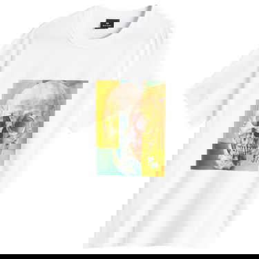 T-shirt Paul Smith Paul Smith Skull Square T-Shirt, Large Vit | M2R-220X-PP4703-01, 0