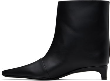 Skovård Loulou de Saison Loulou de Saison Leather Ankle Boots Svart | CELINE, 2