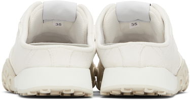 Kläder Marine Serre Marine Serre MS Rise Tyko Mules Vit | WFW035A RLEA0002, 1