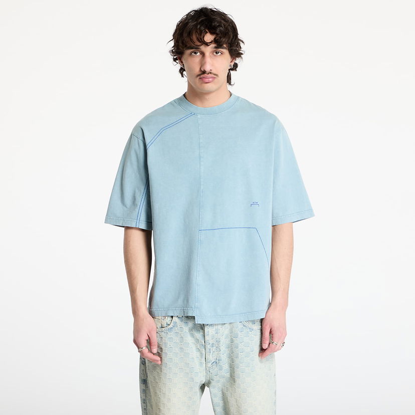 T-shirt A-COLD-WALL* A-COLD-WALL* Oblique T-Shirt Blå | ACWMTS208 Grey-Green/ Olive Grey