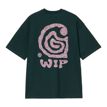 T-shirt Carhartt WIP Short Sleeve Helix T-Shirt Grön | I035194_9, 1