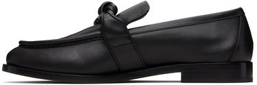 Sneakers och skor Bottega Veneta Bottega Veneta Astaire Knotted Leather Loafers Svart | 796445V5DZ01000, 2