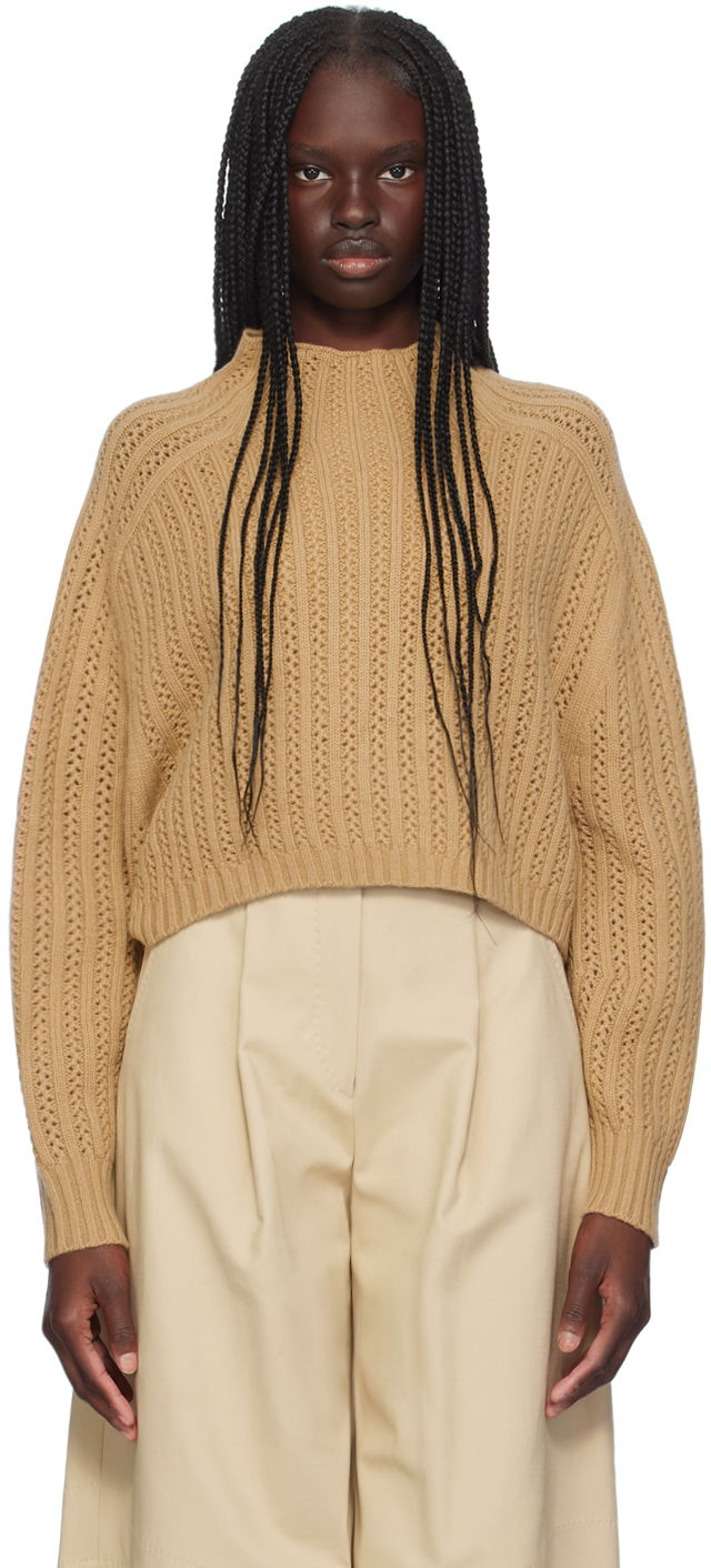 Sweater Max Mara Max Mara Knit Sweater Beige | 2421366021600, 0