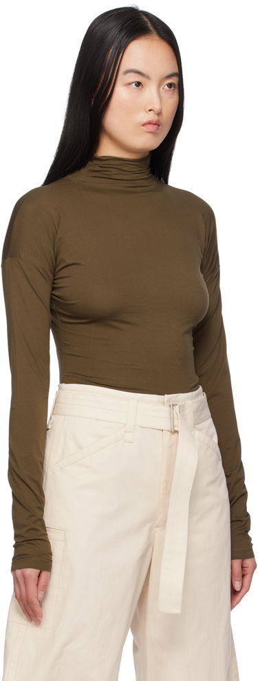 Sweater LEMAIRE Second Skin Turtleneck Grön | TO1175 LJ053, 1