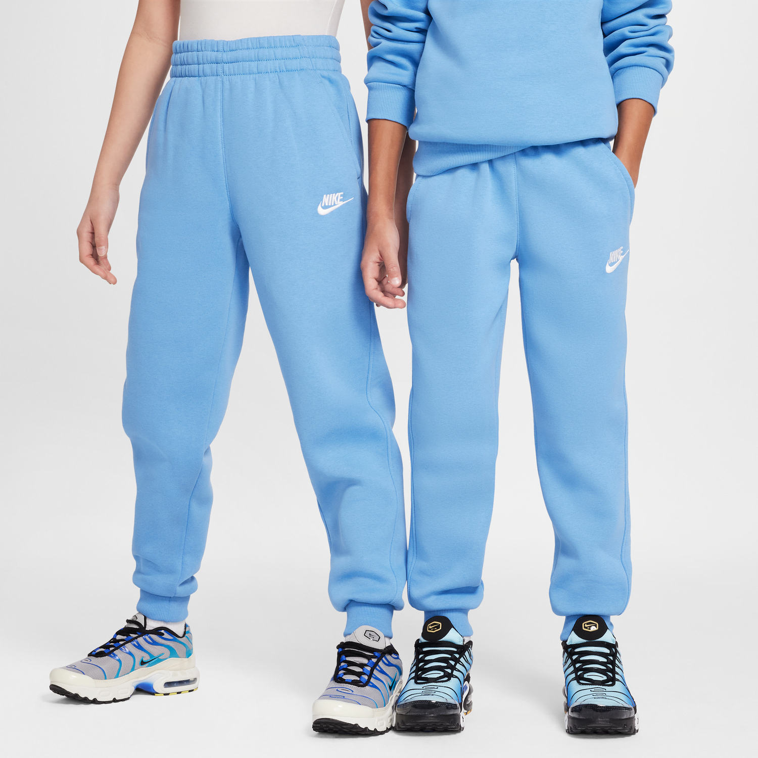 Träningsbyxor Nike Nike Sportswear Club Fleece Older Kids' Joggers Blå | FD3008-489, 0