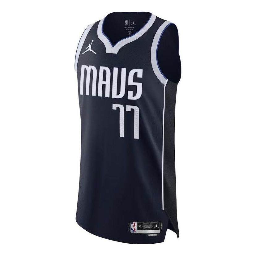 Jersey Jordan Dallas Mavericks 'Luka Doncic 77' Jersey Blå | DQ0144-420