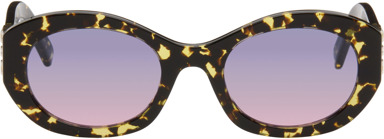 Solglasögon Givenchy 4G Tortoiseshell Cat-Eye Gradient Sunglasses Flerfärgad | GV40091IW5255W 192337237546, 0
