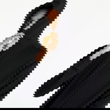 Sweatshirt Urban Classics Organic Full Zip Hoodie Svart | TB4397-00007, 2