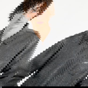 Jacka OBEY OBEY Workman Zip Jacket Grå | 121800599-BWA, 1