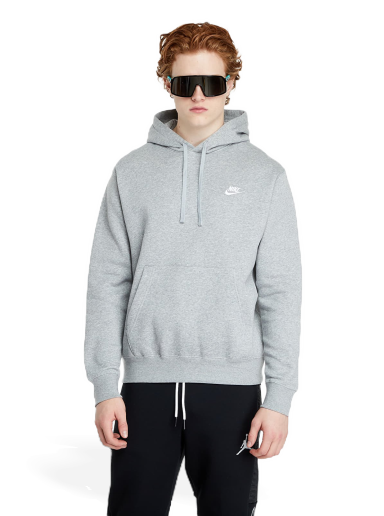 Sweatshirt Nike Sportswear Club Fleece Pullover Hoodie Grå | BV2654-063