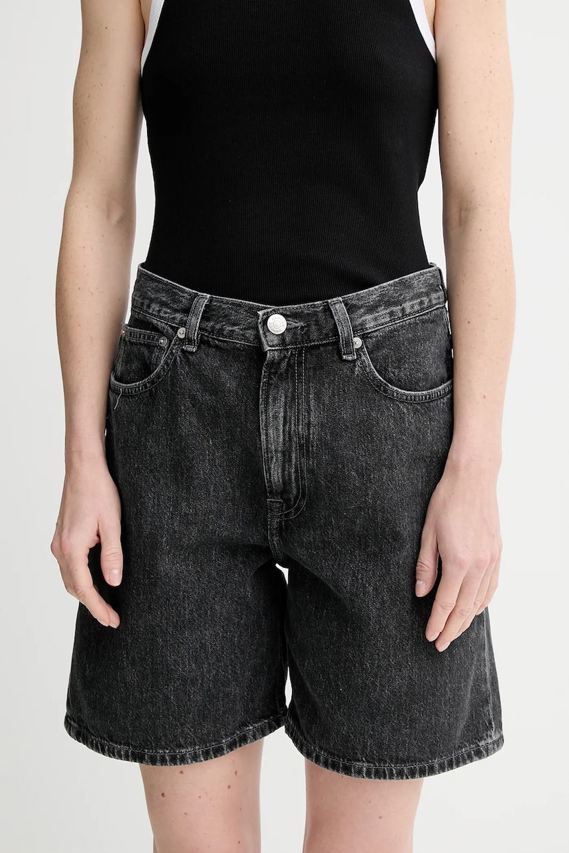 Shorts Samsoe Samsoe Samsoe Samsoe SASHELLY High Waist Shorts Svart | F25100167