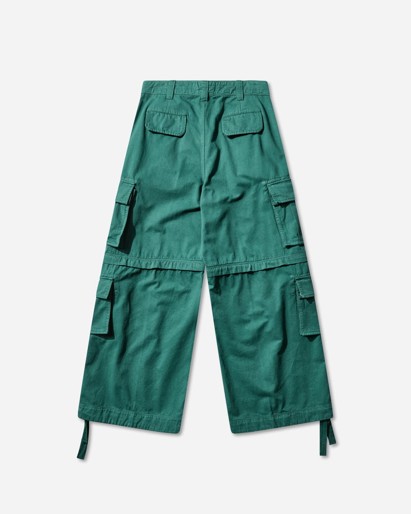 Cargo byxor ERL Zip-Off Cargo Pants Grön | ERL11P006 2