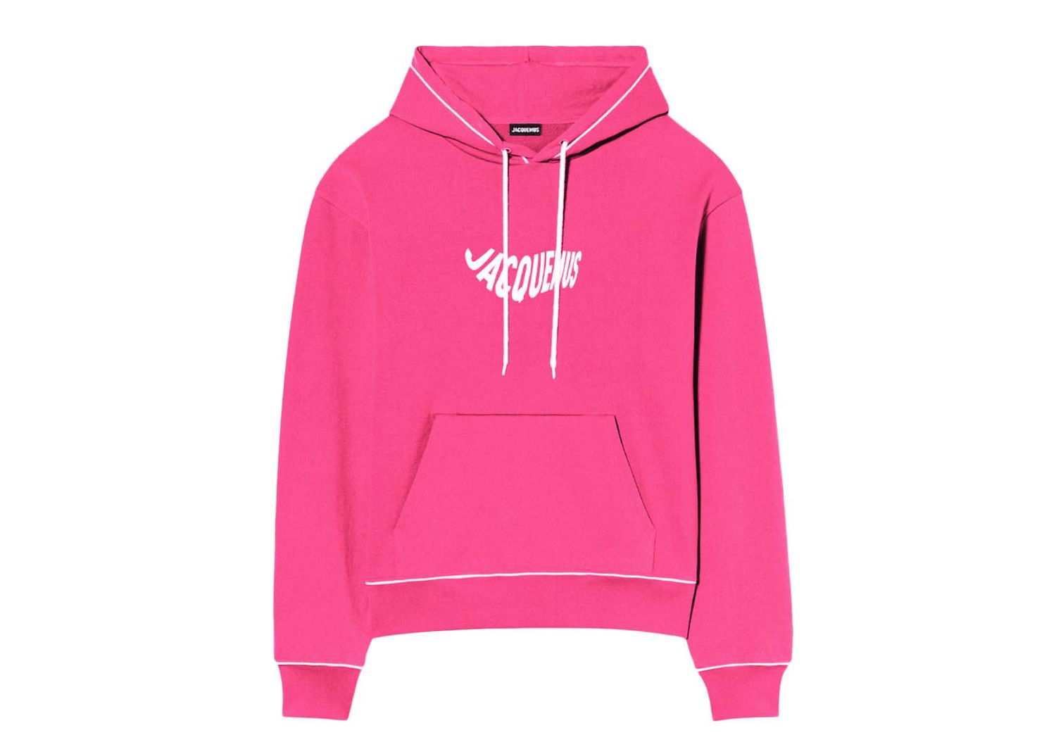 Sweatshirt Jacquemus Le Vague Print Wave Rosa | 225JS033-2210 4AN, 0