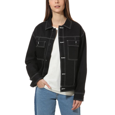 Jacka Vans IN THE KNOW Jacket Svart | vn0a47u7blk1, 0