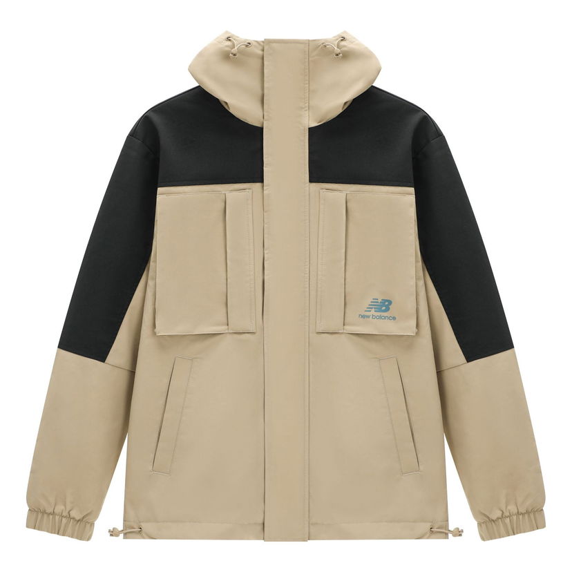 Vindjacka New Balance Windproof Sport Jacket Beige | AMJ31304-BNN