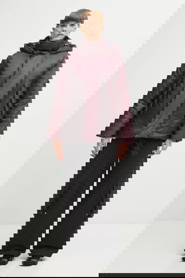 Pufferjacka Rains Torna Curve Winter Hooded Puffer Jacket Bourgogne | 17200.129, 5