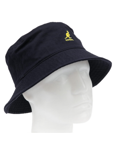 Hatt Kangol Washed Bucket Mörkblå | K4224HT