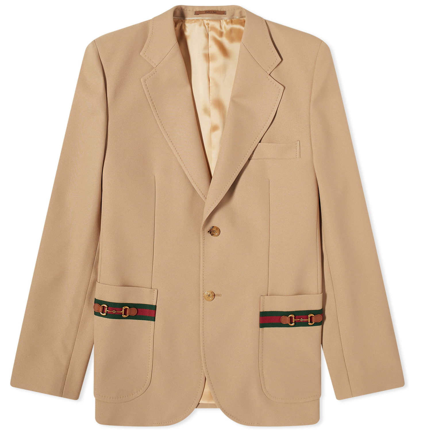 Jacka Gucci Tape Logo Blazer Beige | 756694-Z8BI6-2327, 0