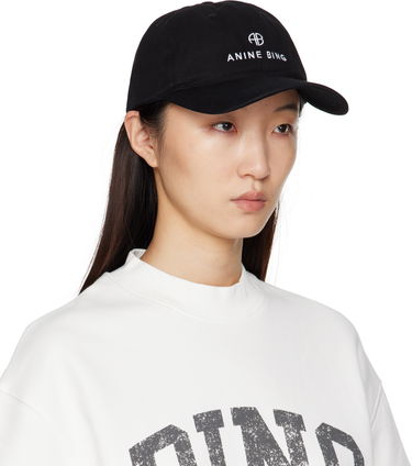 Keps Anine Bing Anine Bing Jeremy Baseball Cap Svart | S-12-9084-000, 3