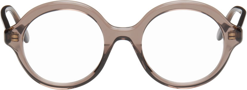 Solglasögon Loewe Slim Round Glasses Brun | LW50082IM50050 840126849080