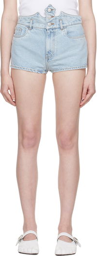 Coperni Crown Denim Shorts