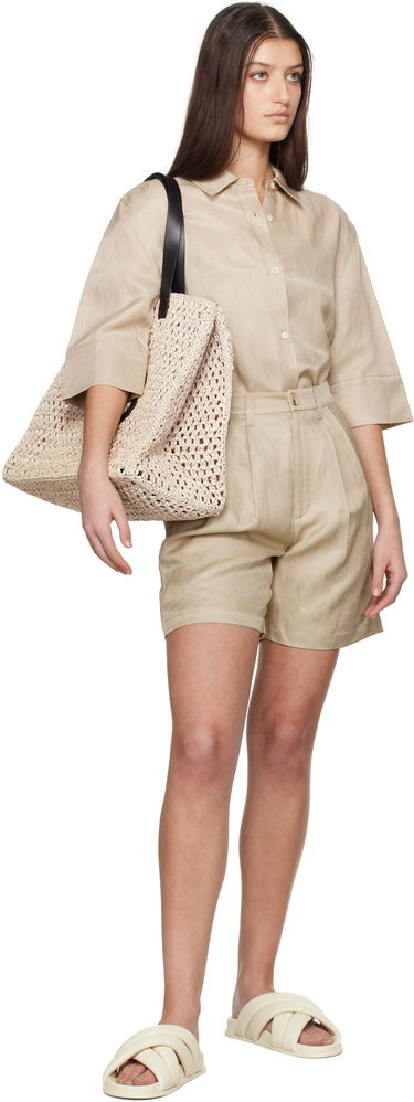 Underkläder och strumpor Anine Bing ANINE BING Lizzie Padded Slide Sandals Vit | A-14-4028-150, 4