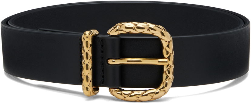 Bälten Bottega Veneta Bottega Veneta Coaxial Loop Belt Svart | 826665VALKO1019