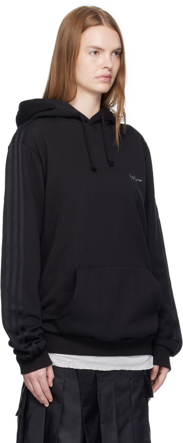 Sweatshirt Yohji Yamamoto Y-3 Yohji Yamamoto Kuro Hoodie Svart | KA9652, 4