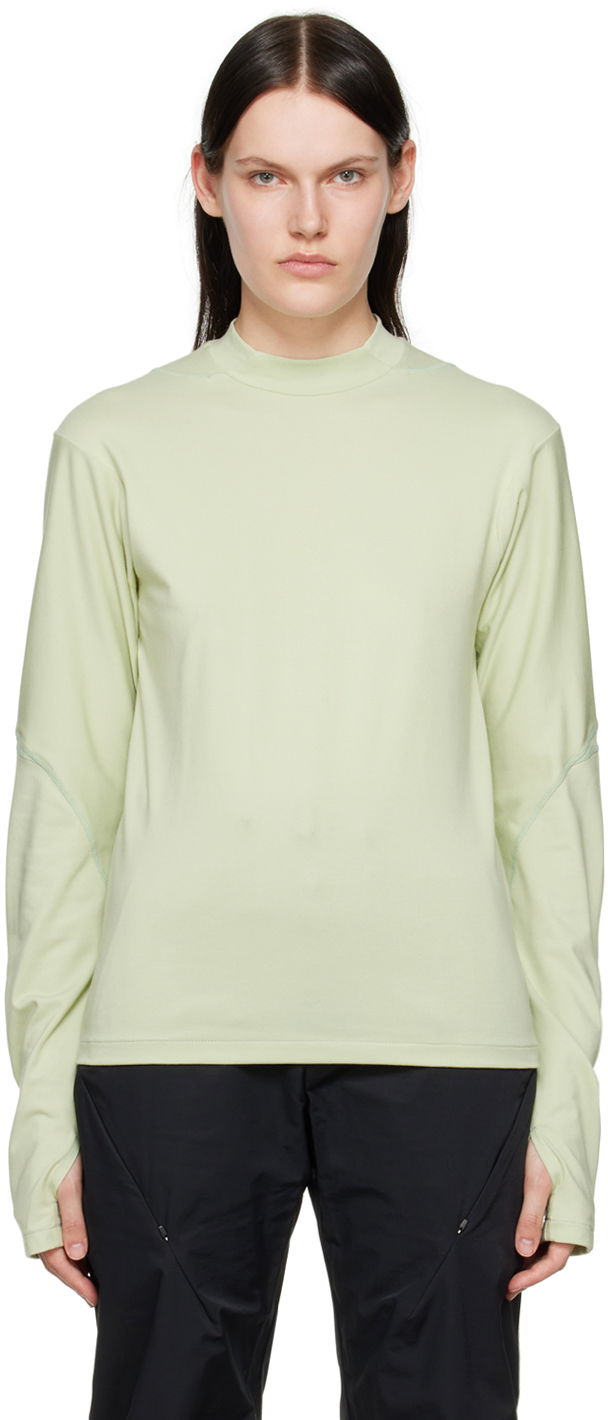 T-shirt Post Archive Faction (PAF) 5.0 Right Long Sleeve T-Shirt Grön | TLSR-M
