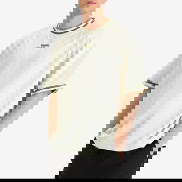 T-shirt MAISON KITSUNÉ Maison Kitsuné Jacquard Flash Fox Oversize T-Shirt Vit | OM00118KJ7021-0170, 2