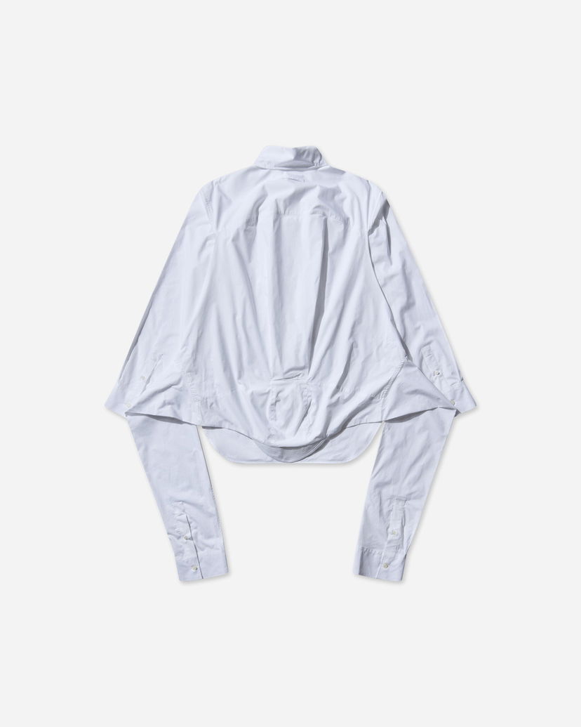 Skjorta Jean Paul Gaultier Oversized Shirt Vit | 2504UST033C070 01