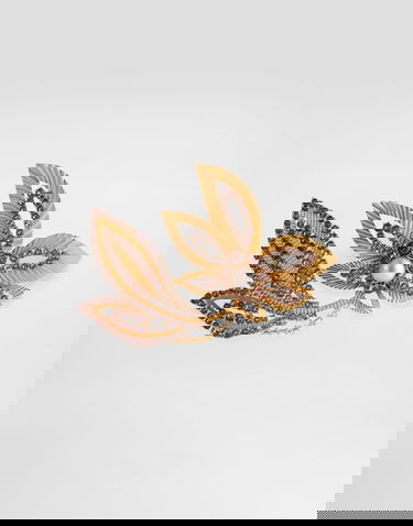 Pin Dolce & Gabbana Dolce & Gabbana Maxi Flower Brooch With Rhinestones Onesize Flerfärgad | WPR7F3W1111ZOO00, 2