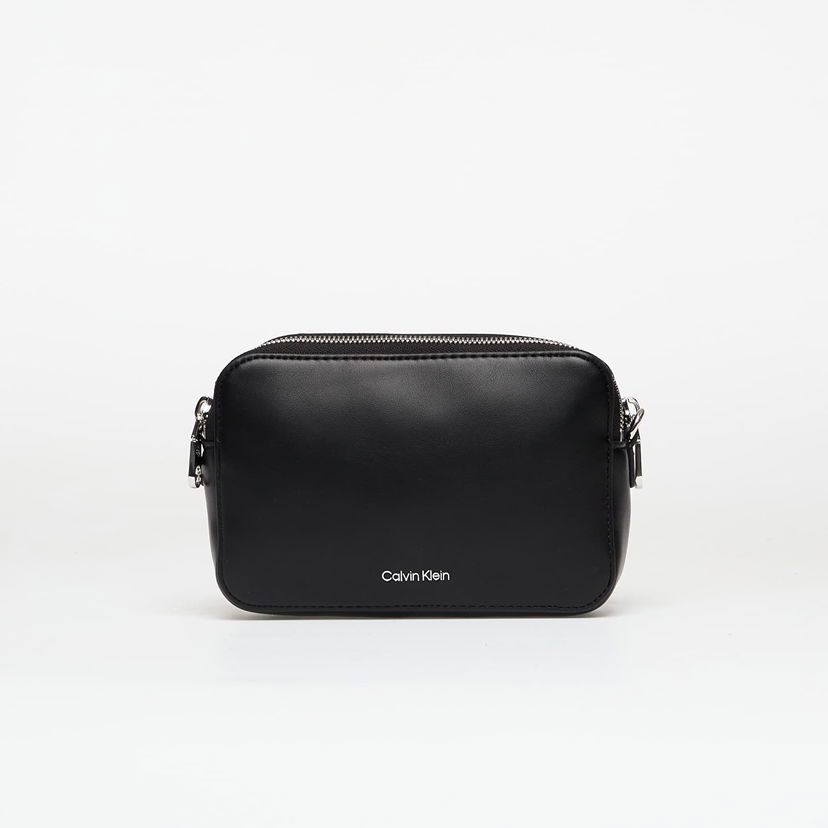 Axelväska CALVIN KLEIN Calvin Klein Webbing Double Strap Crossover Bag Svart | LV04F3165G 2QP