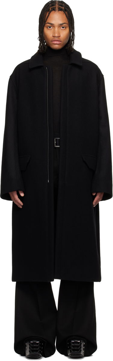 Regnrock Rick Owens Concordians Jumbo Mac Coat Svart | RR02E1913 WSF, 0