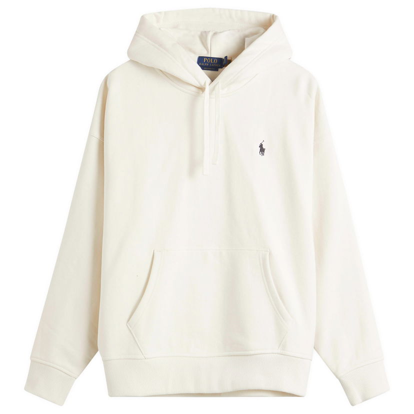 Sweatshirt Polo by Ralph Lauren Ralph Lauren Relaxed Fit Hoodie Vit | 710964718001
