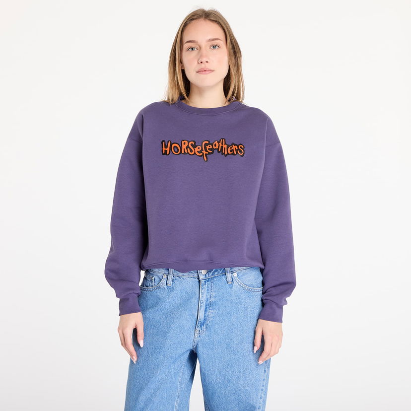 Sweatshirt Horsefeathers Sweatshirt Angela Sweatshirt Grape S Purpur | SW917B