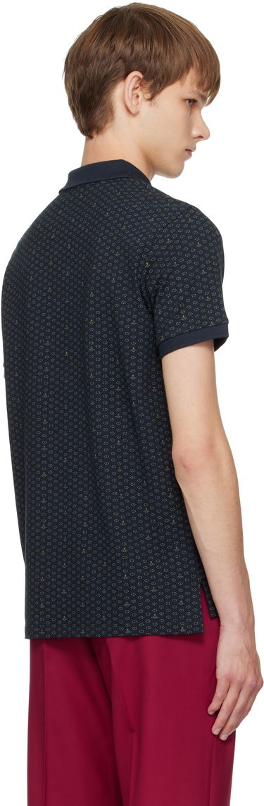 Polotröja Vivienne Westwood Vivienne Westwood Classic Polo Mörkblå | 2H01000P-J009Q-, 2