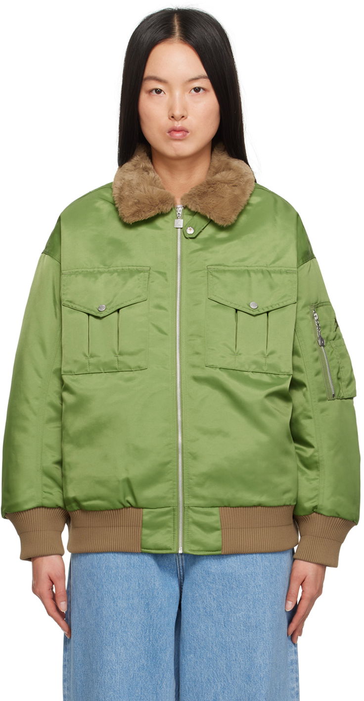 Bomberjacka Jordan Green Zip Grön | FB5088-340, 0