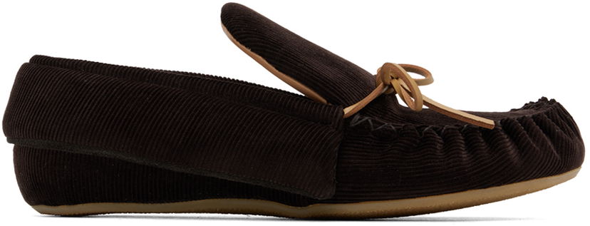 Kläder JW Anderson JW Anderson Corduroy Loafers Brun | ANM43532A
