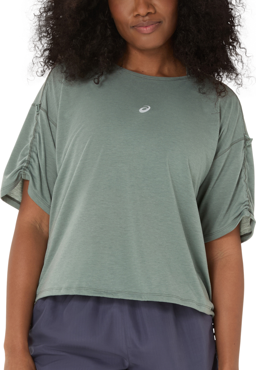 T-shirt Asics Asics Nagino Run Adjustable Short Sleeve Top Grön | 2012d140-400