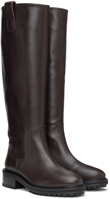 Kläder Aeyde Aeyde Henry Tall Boots Brun | A11-KB-LAID45CH-222-953-001, 3