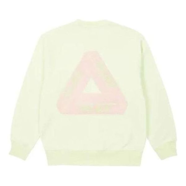 Sweatshirt Palace Fleece Crew Sweater with Logo Print Grön | PLC23028