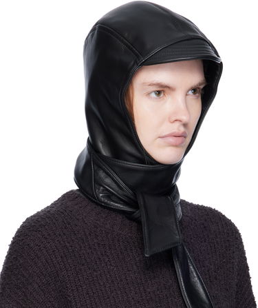 Hatt Jean Paul Gaultier Jean Paul Gaultier Leather Hood Svart | 25/03-U-AC024-L030-00, 3