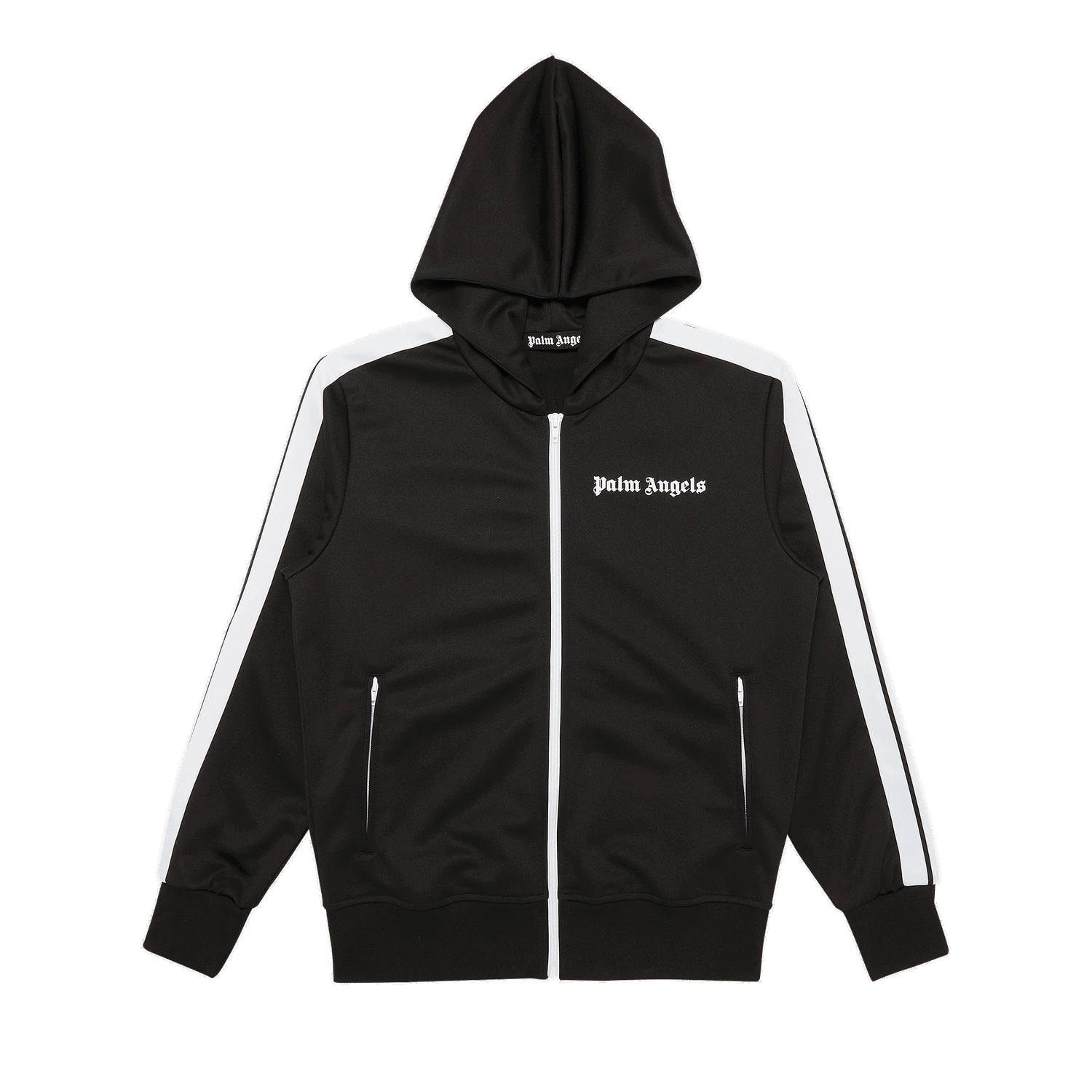 Sweatshirt Palm Angels Track Hoodie Svart | PMBD025C99FAB0011001, 0