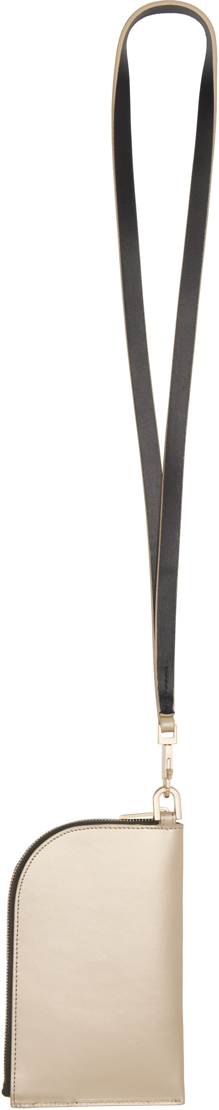 Plånbok Rick Owens Rick Owens Hollywood Neck Wallet Metallisk | RA01E0611 LGEMGH, 1