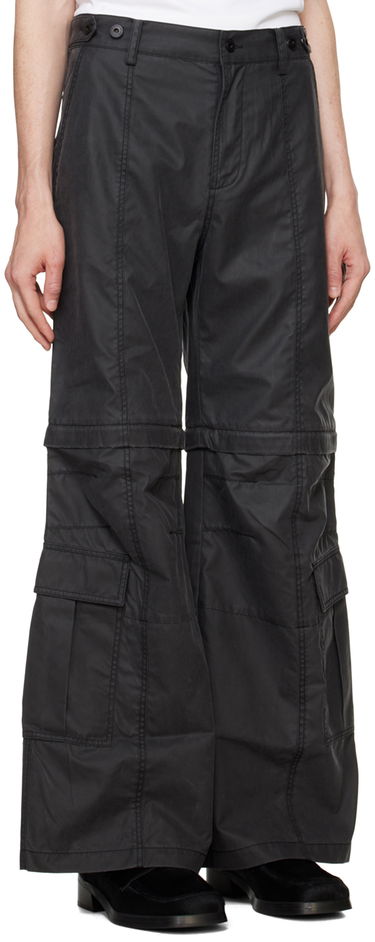 Cargo byxor Feng Chen Wang Feng Chen Wang 2IN1 Cargo Pants Svart | FUF18TR04B, 1