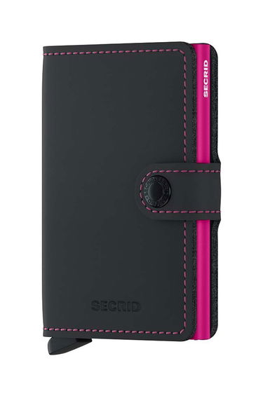 Plånbok Secrid Wallet Svart | MM.Black.Fuchsia, 0