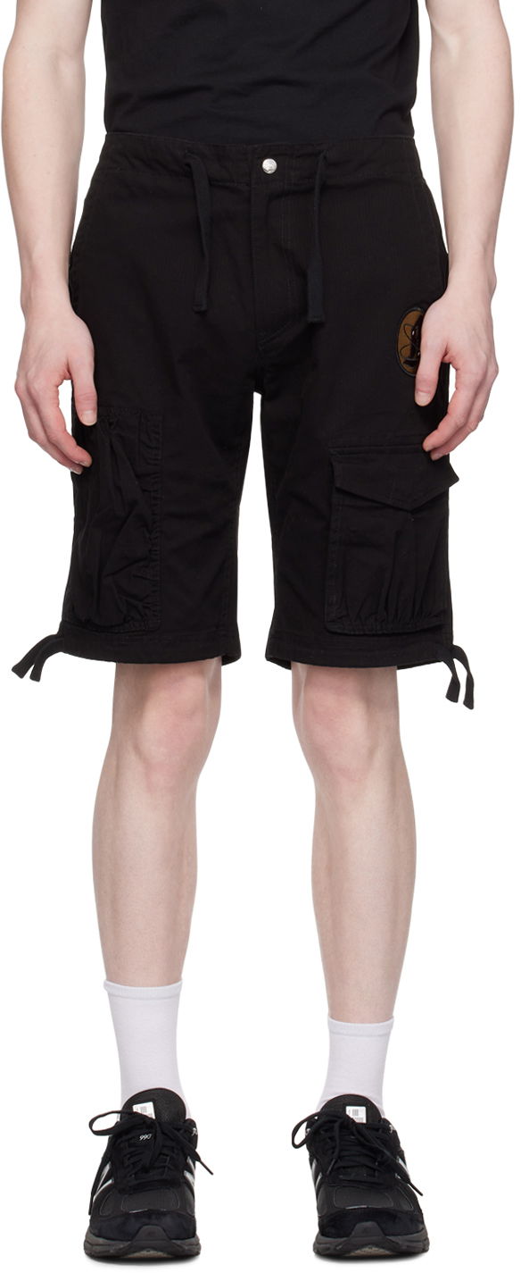 Shorts BILLIONAIRE BOYS CLUB Patch Shorts Svart | B24115